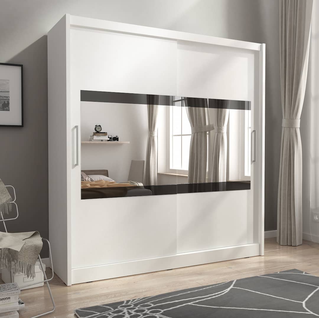 Maja IV Sliding Door Wardrobe 180cm