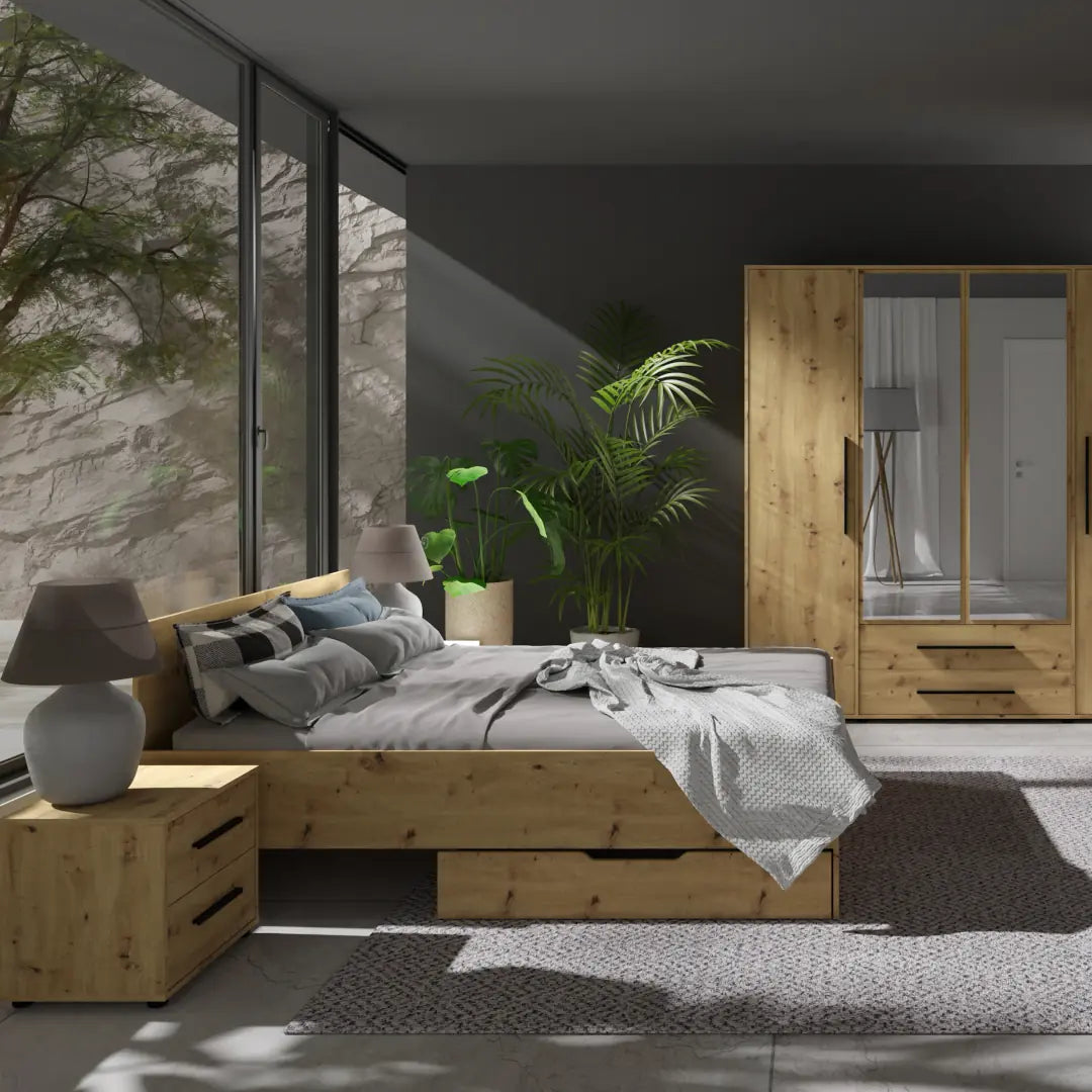 Maxione MX-13 Hinged Door Wardrobe 198cm