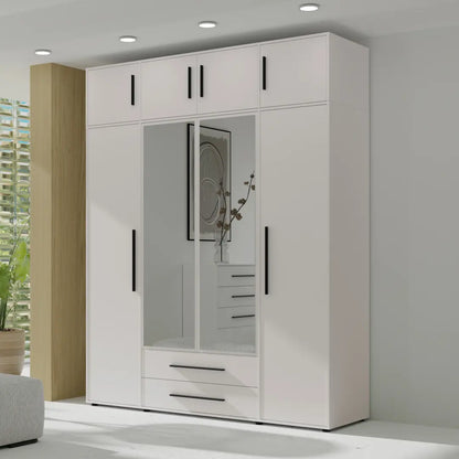 Maxione MX-13 Hinged Door Wardrobe 198cm