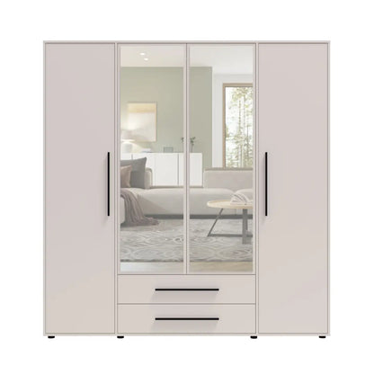 Maxione MX-13 Hinged Door Wardrobe 198cm