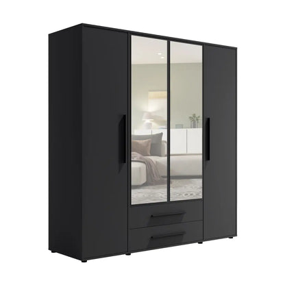 Maxione MX-13 Hinged Door Wardrobe 198cm