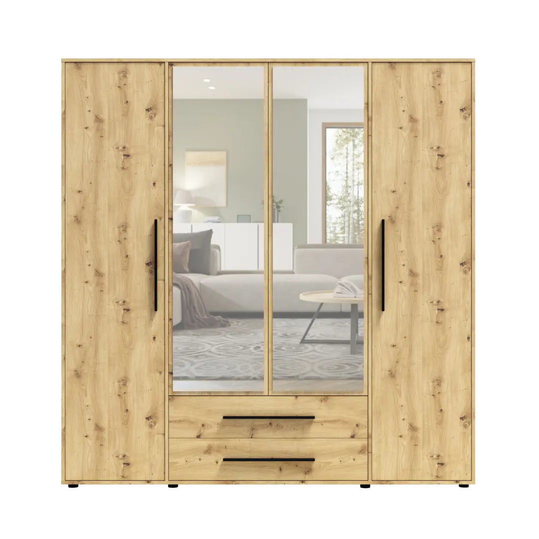 Maxione MX-13 Hinged Door Wardrobe 198cm