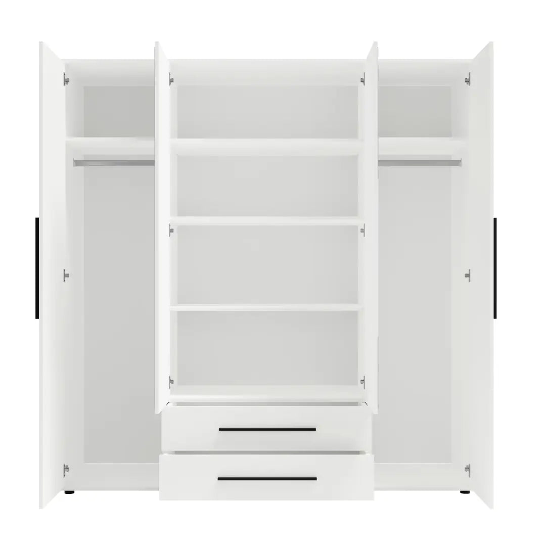 Maxione MX-13 Hinged Door Wardrobe 198cm