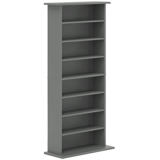 HOMCOM 360 CD Storage Unit - Grey