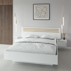 Florencja Bed Frame With Bedside Cabinets [EU Super King]