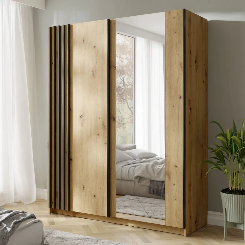 Baydero 10 Sliding Door Wardrobe 150cm