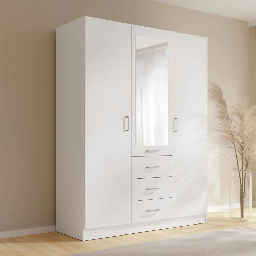 Konso Hinged Door Wardrobe 151cm