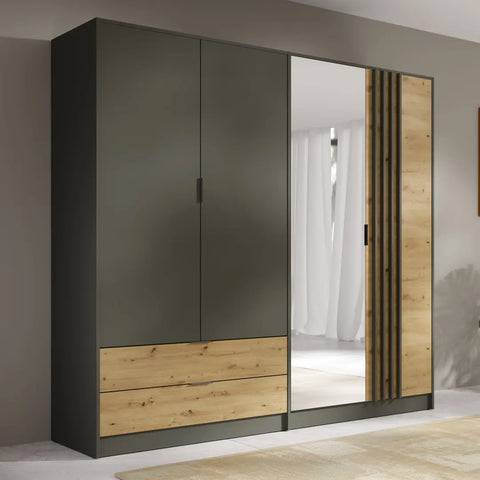 Rimini 12 Hinged Door Wardrobe 220cm