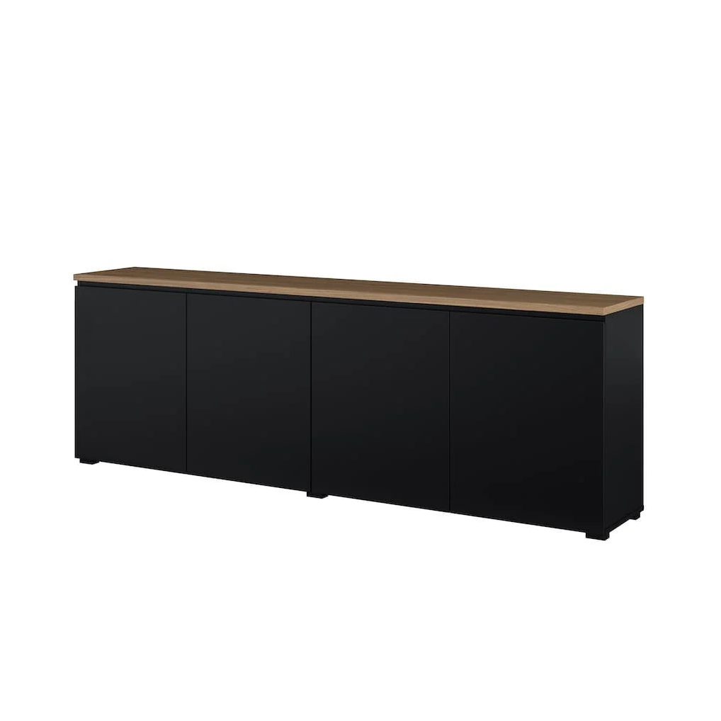 Black inflatable sofa on a white background