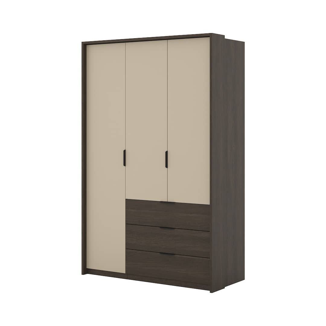 Mola Hinged Door Wardrobe 139cm