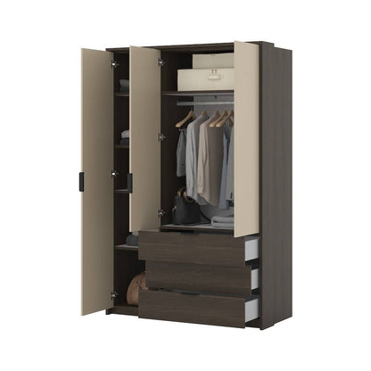 Mola Hinged Door Wardrobe 139cm