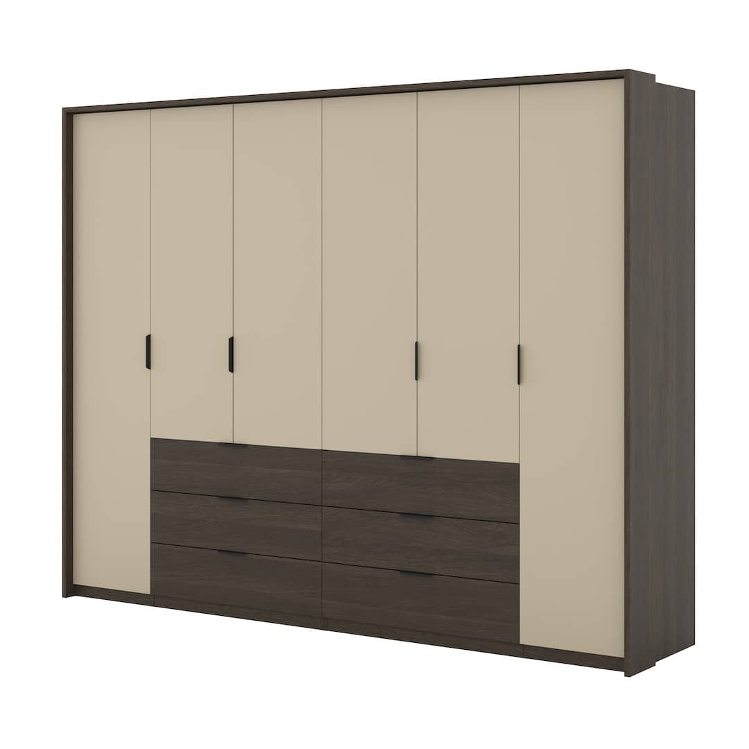 Mola Hinged Door Wardrobe 274cm