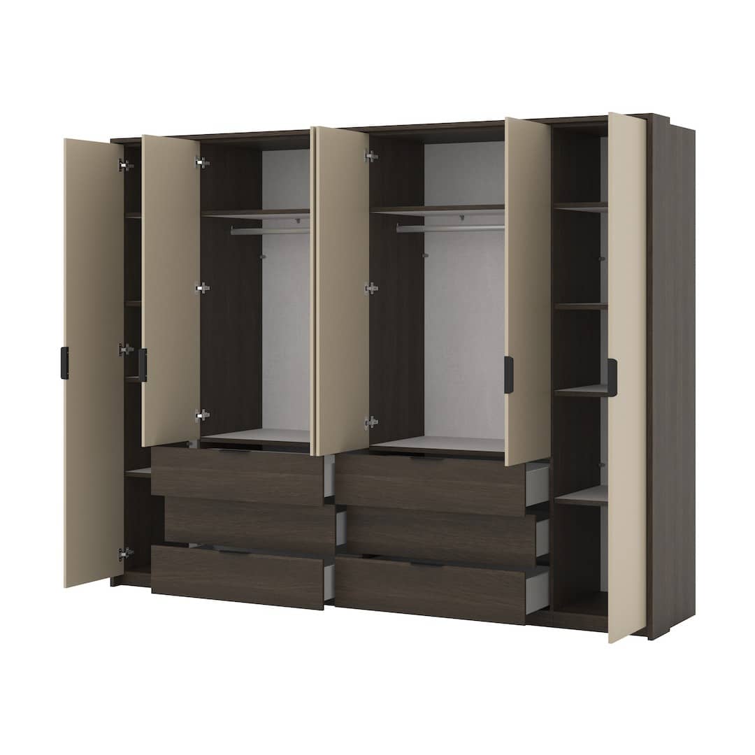 Mola Hinged Door Wardrobe 274cm