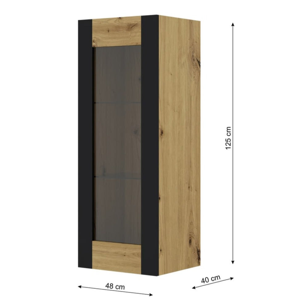 Mondi Wall Hung Display Cabinet 48cm