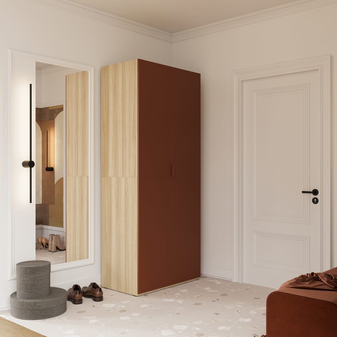 Montana Hinged Door Wardrobe 90cm