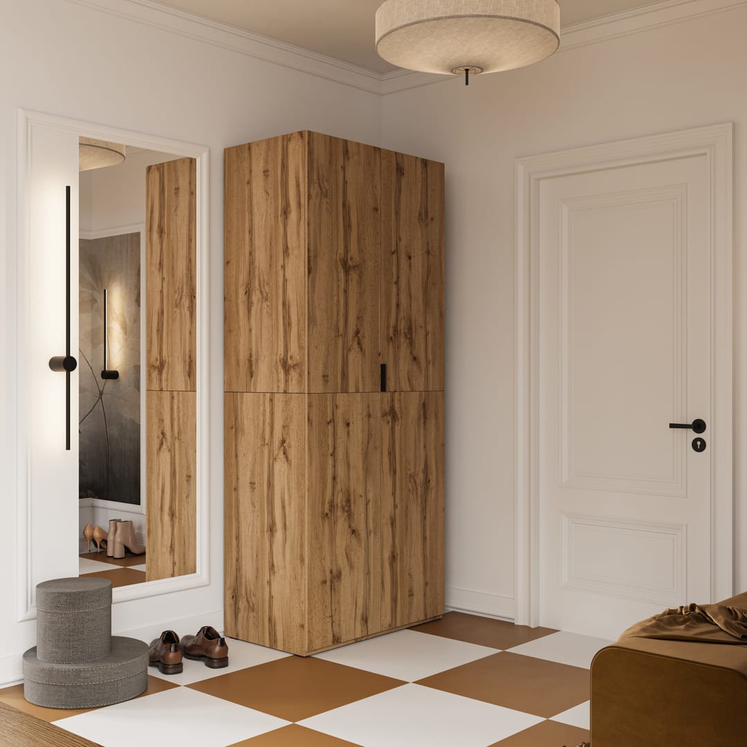 Montana Hinged Door Wardrobe 90cm