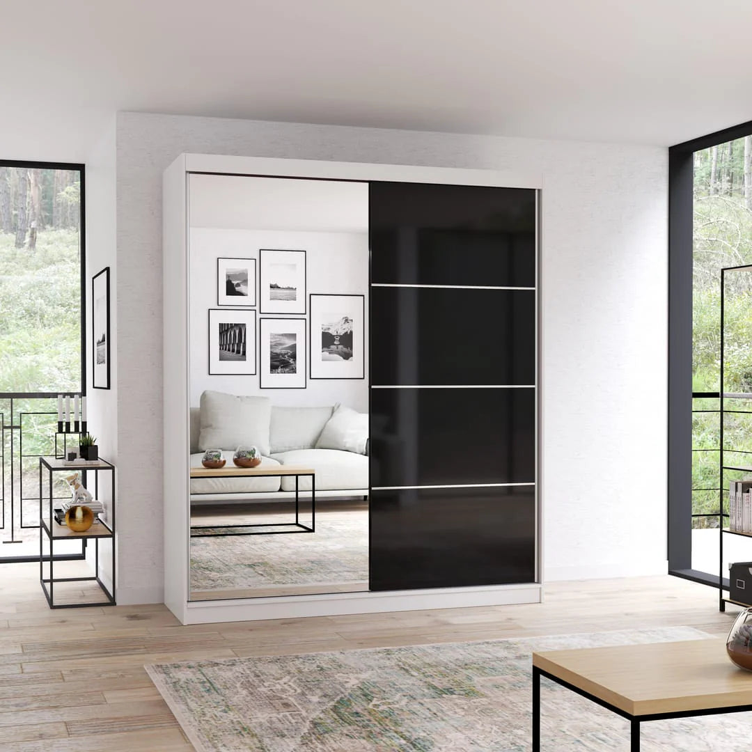 Multi 31 Sliding Door Wardrobe 183cm