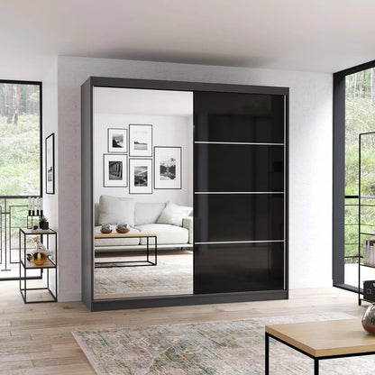Multi 31 Sliding Door Wardrobe 203cm