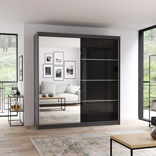 Multi 31 Sliding Door Wardrobe 203cm