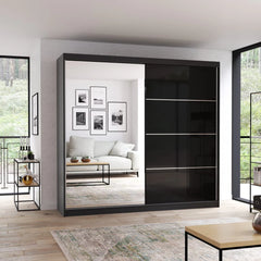 Multi 31 Sliding Door Wardrobe 233cm