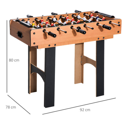 HOMCOM 4 in 1 Multi Games Table Hockey Mini Foosball Billiards Pool Table Set 2 Types