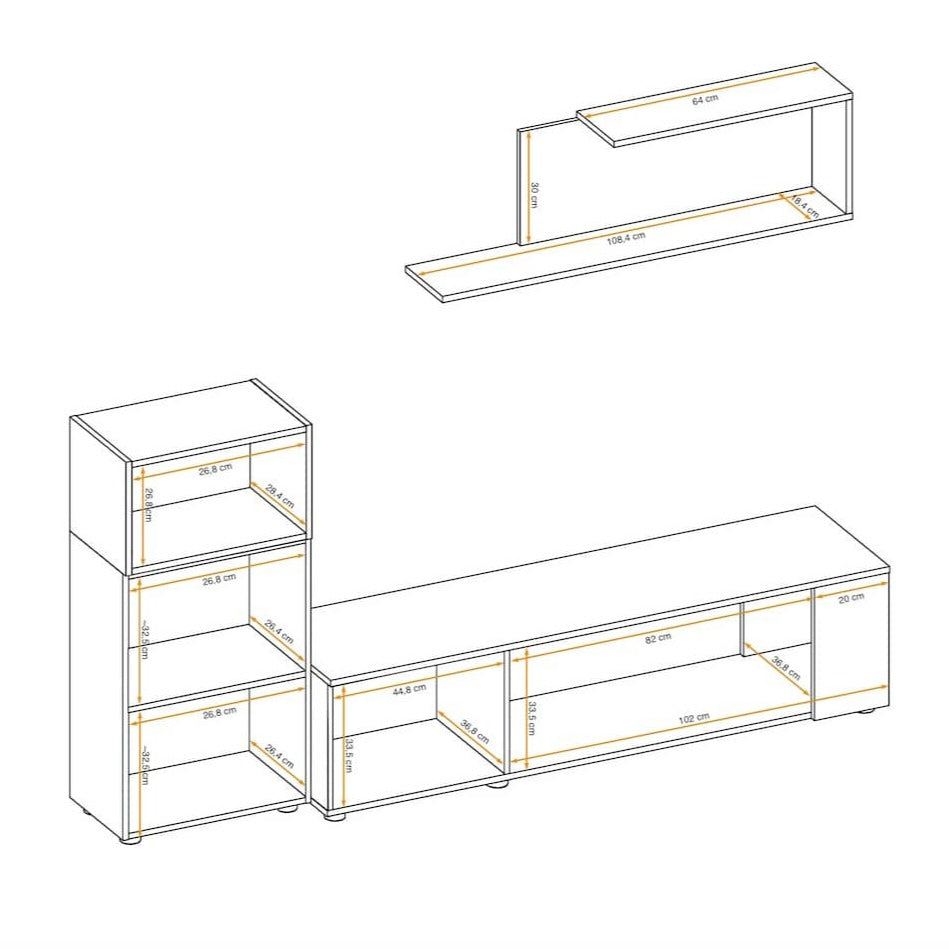Maze I TV Entertainment Unit