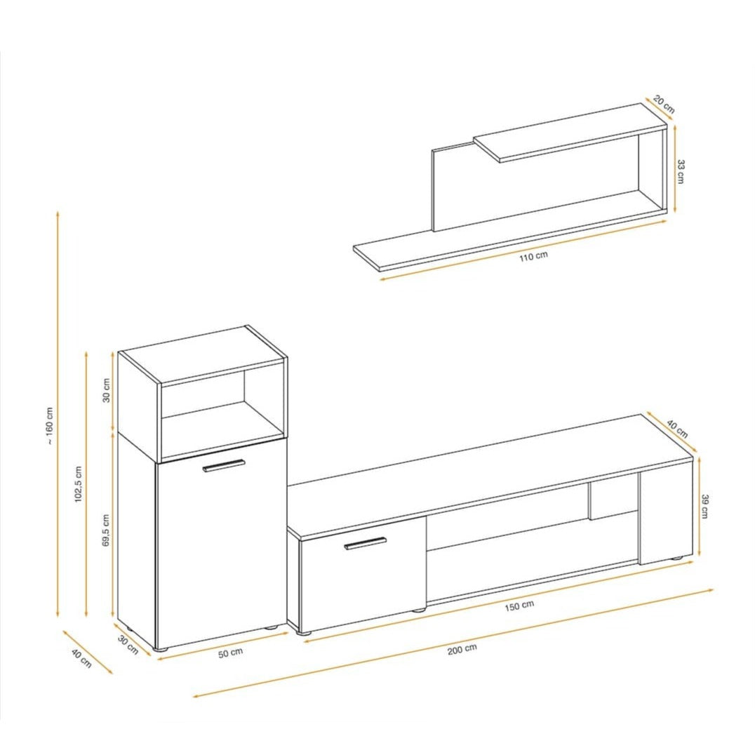 Maze I TV Entertainment Unit