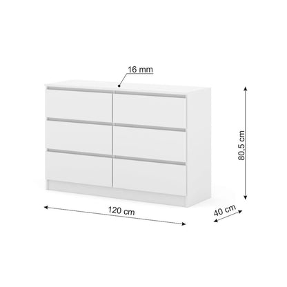 Maja Chest Of Drawers 120cm
