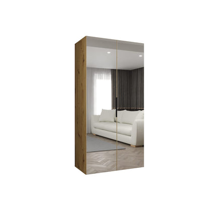 Marbella III Hinged Door Wardrobe 100cm
