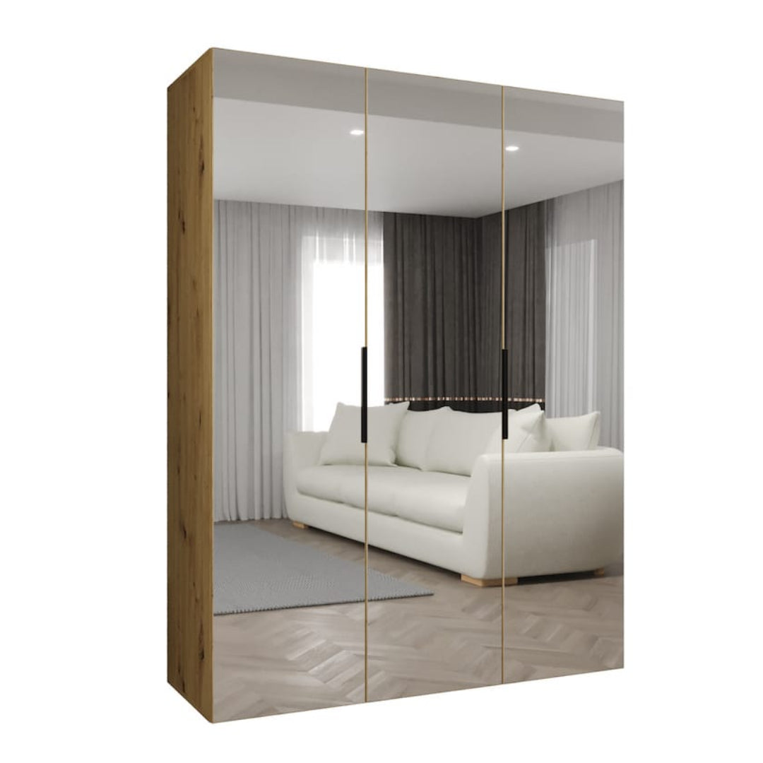 Piano III Hinged Door Wardrobe 150cm