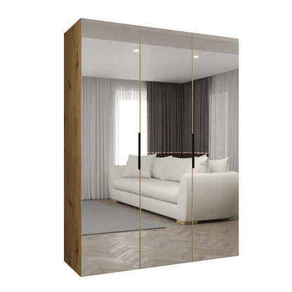 Piano III Hinged Door Wardrobe 150cm