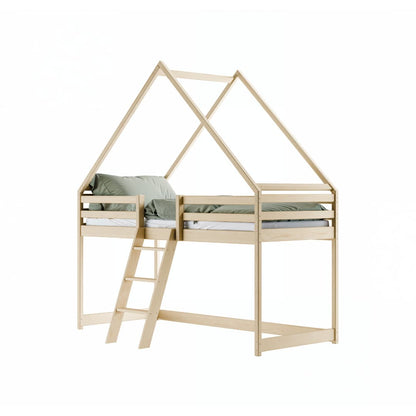 Moon Wooden Loft Bed