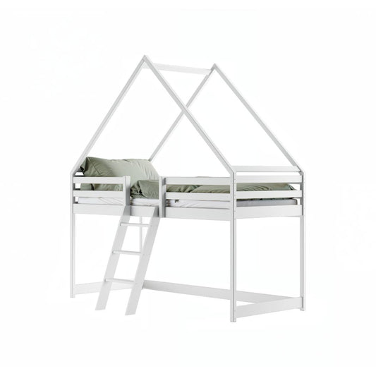 Moon Wooden Loft Bed