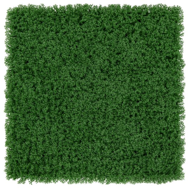 12 Pieces 20 x 20 inches Artificial Grass Wall Panels for Garden Yard Balcony-Green