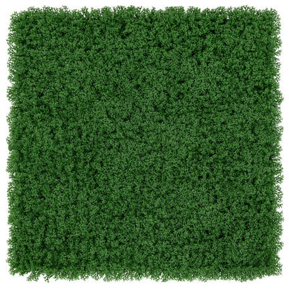 12 Pieces 50 x 50cm Artificial Grass Wall Panels for Garden Yard Balcony Home