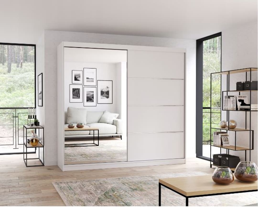 Multi 42 Sliding Door Wardrobe 203cm