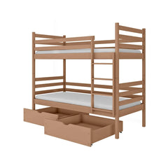 Wooden Bunk Bed Nemo with Storage