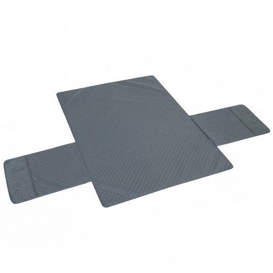 PawHut Waterproof Sofa Cover 2 Seater, Soft Couch Cover for Dogs Cats Pets, Non Slip Sofa Slipcoevr with Elastic Straps