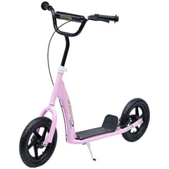 HOMCOM Kids Scooter Kick Scooter, with 12