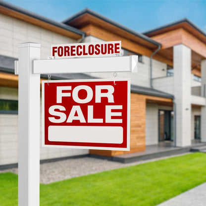 Real Estate Sign Post for Garage Sale Signs (No Sign Included)