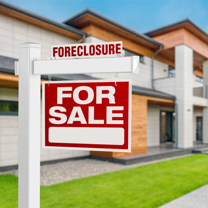 Real Estate Sign Post for Garage Sale Signs (No Sign Included)
