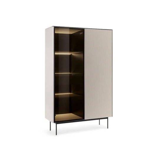 Orta Tall Display Cabinet 107cm