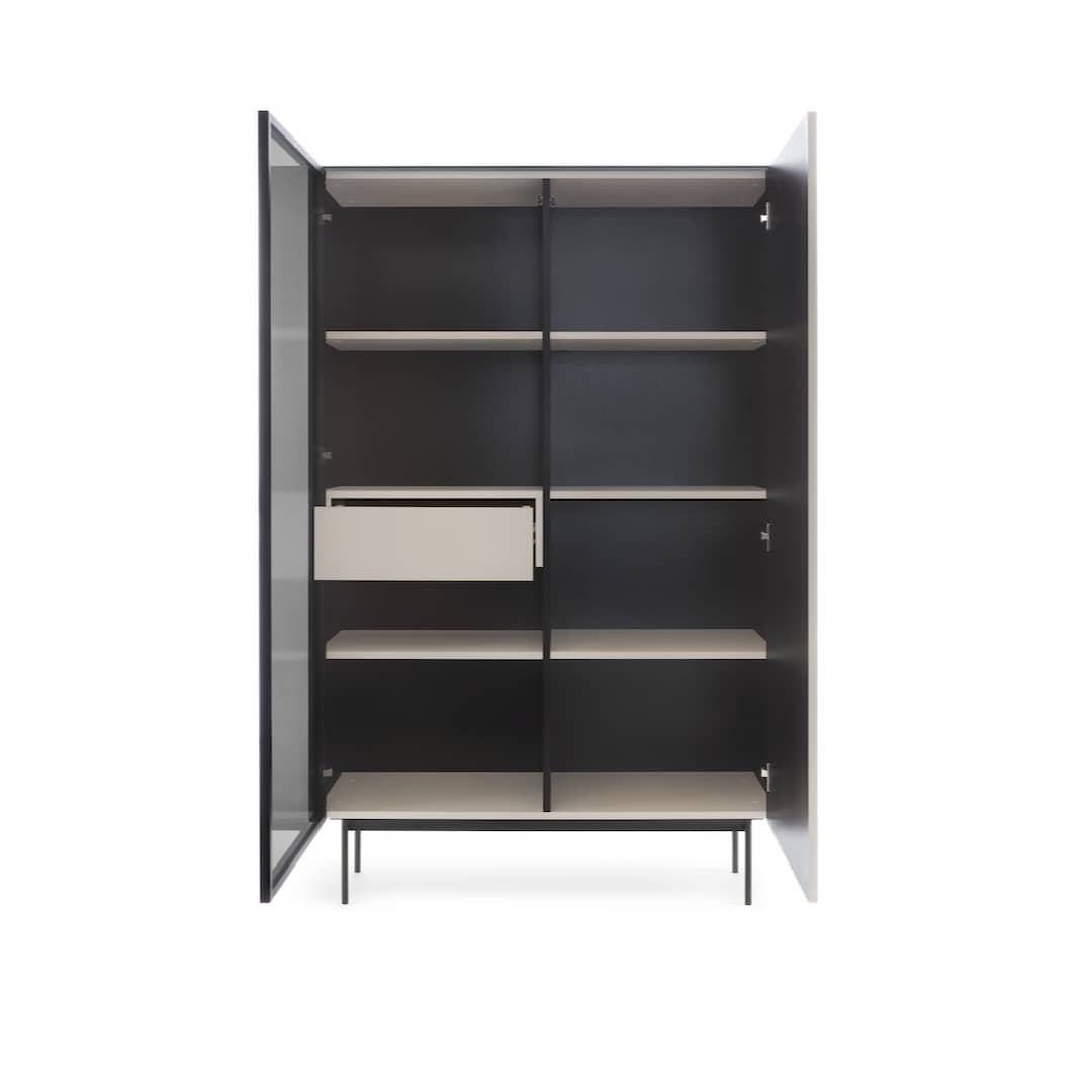 Orta Tall Display Cabinet 107cm