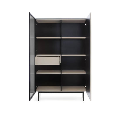 Orta Tall Display Cabinet 107cm