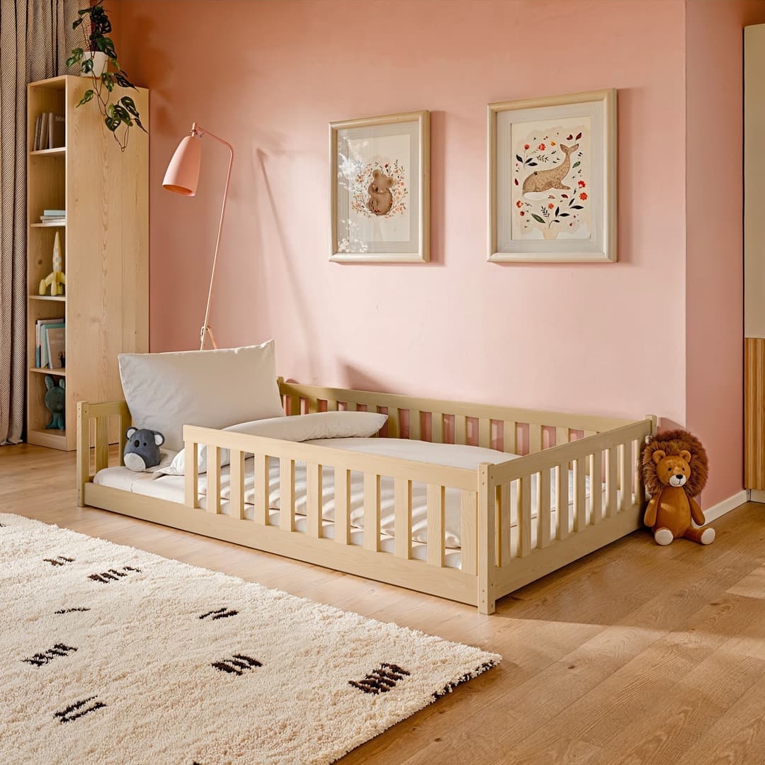 Wooden Bed Otis [EU Small Double]