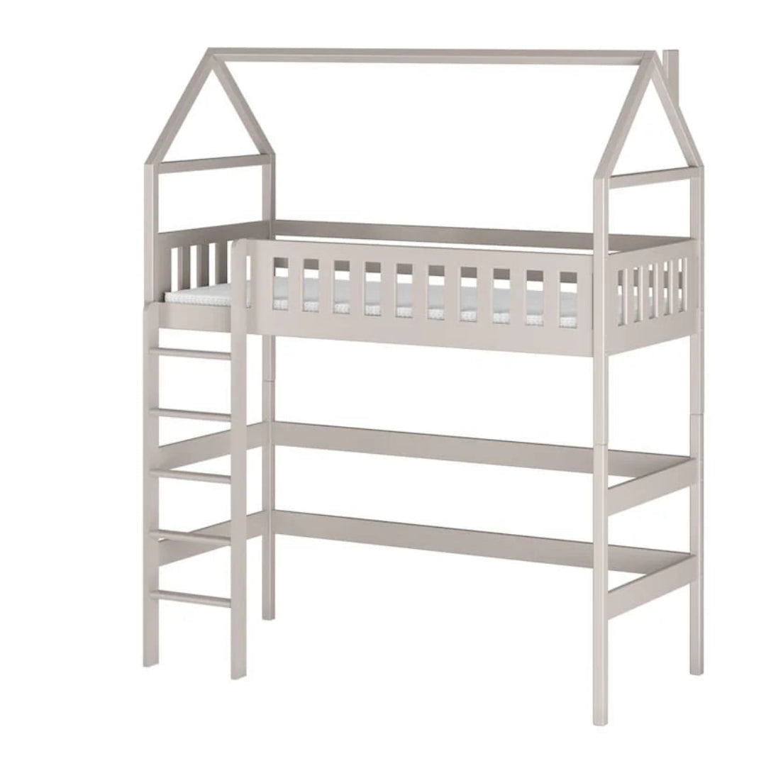 Otylia Wooden Loft Bed