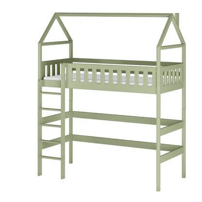 Otylia Wooden Loft Bed