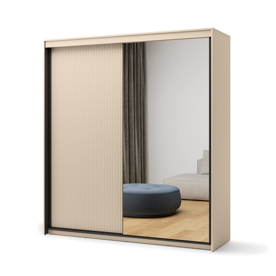 Trend TS-01 Sliding Door Wardrobe 200cm