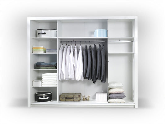 Panarea 12 Sliding Door Wardrobe 258cm