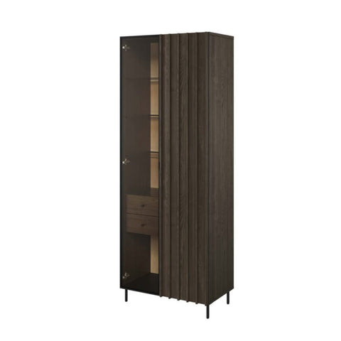 Piemonte PE-02 Tall Display Cabinet 73cm